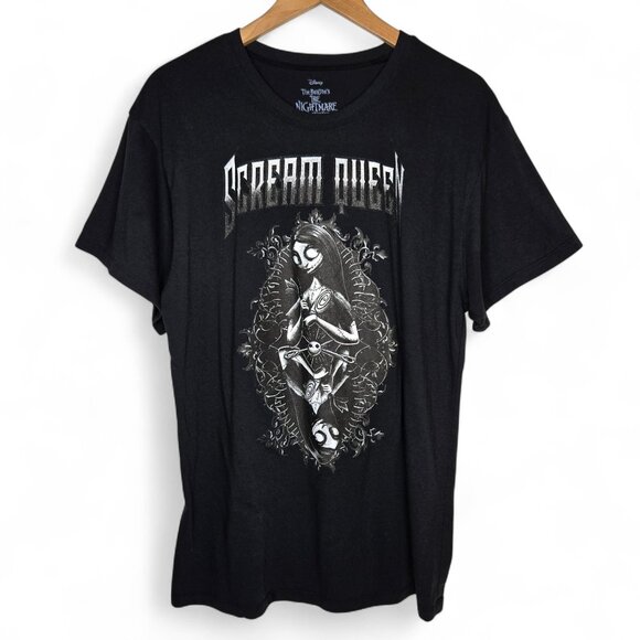 Disney Nightmare Before Christmas Scream Queen Shirt Tim Burton Animation XXL - Picture 1 of 4